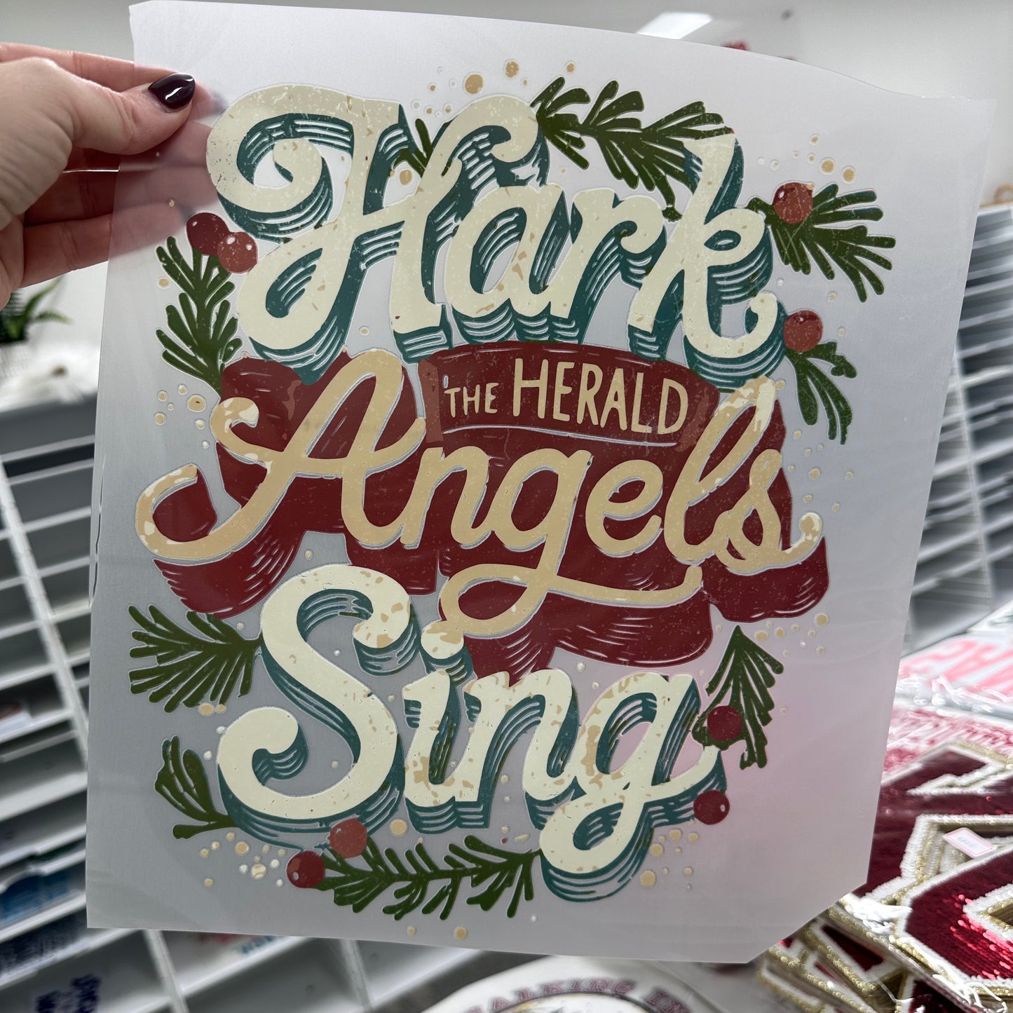 hark the herald angels sing clear film transfer