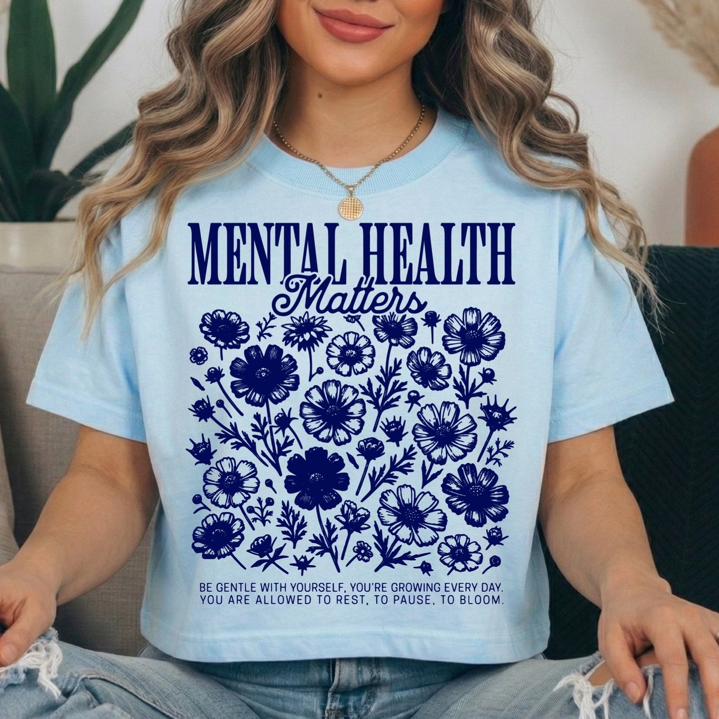 mental health matters screen print transfer•