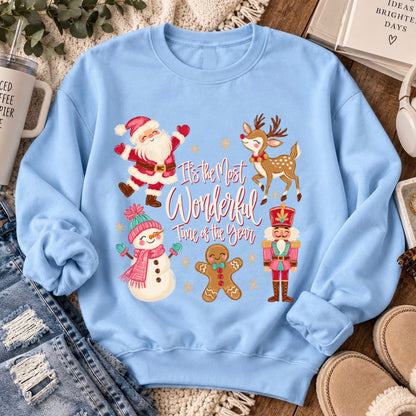 most wonderful time of the year clear film screen print