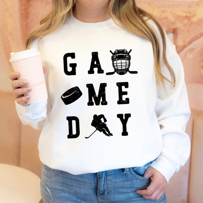 hockey game day screen print transfer