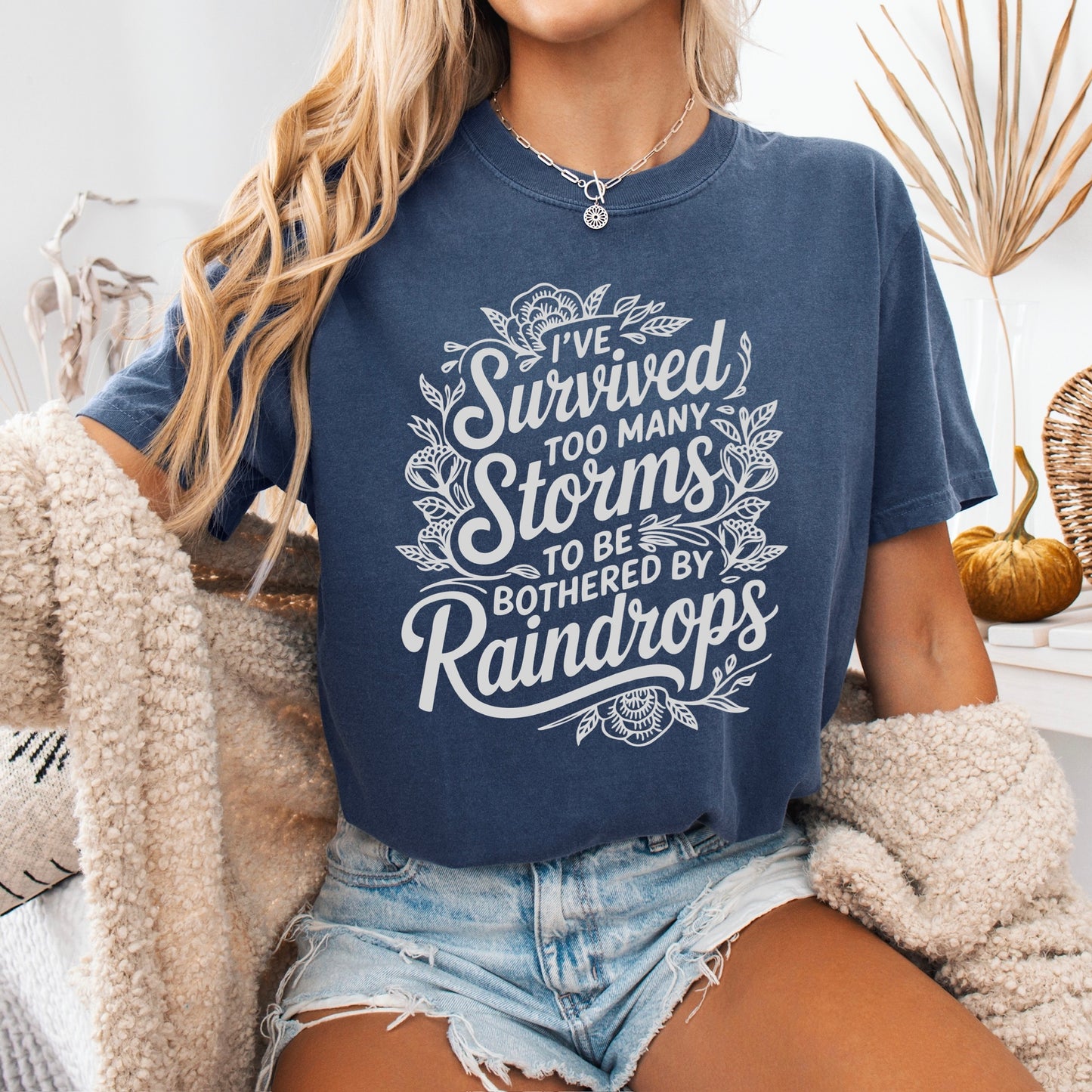 survived too many storms screen print transfer