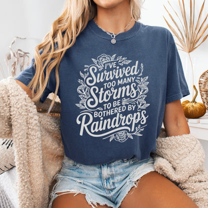 survived too many storms screen print transfer