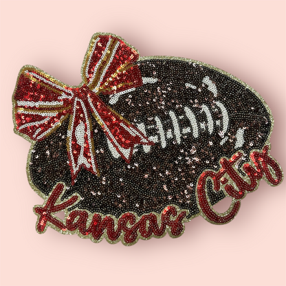 Sequins Patch - Football Kansas City