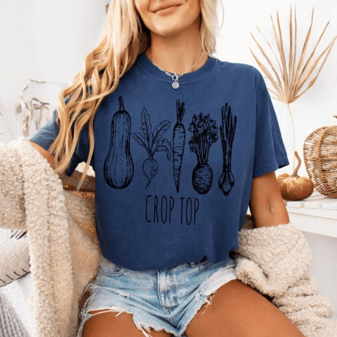 crop top screen print transfer•