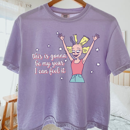 this is gonna be my year clear film screen print