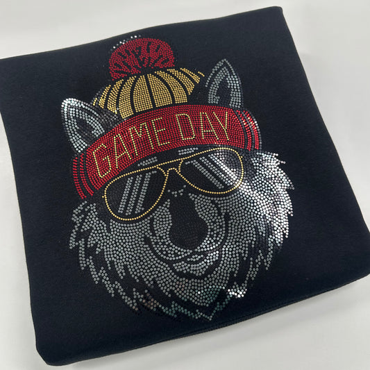 Spangle Transfer - vintage KC wolf•