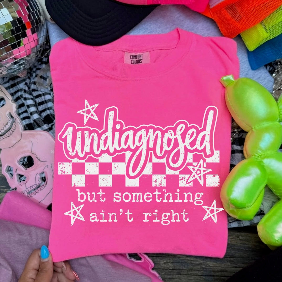 undiagnosed but something aint right screen print transfer•