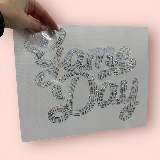 Spangle Transfer - SILVER game day