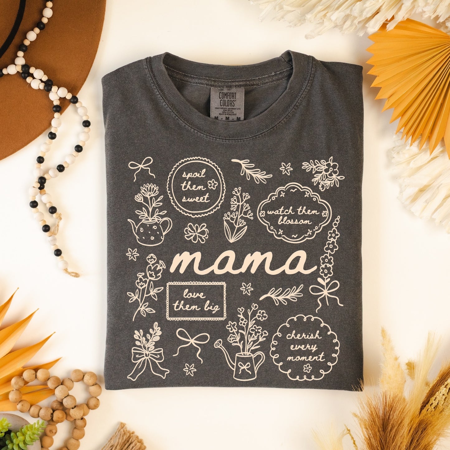 mama doodles screen print transfer•