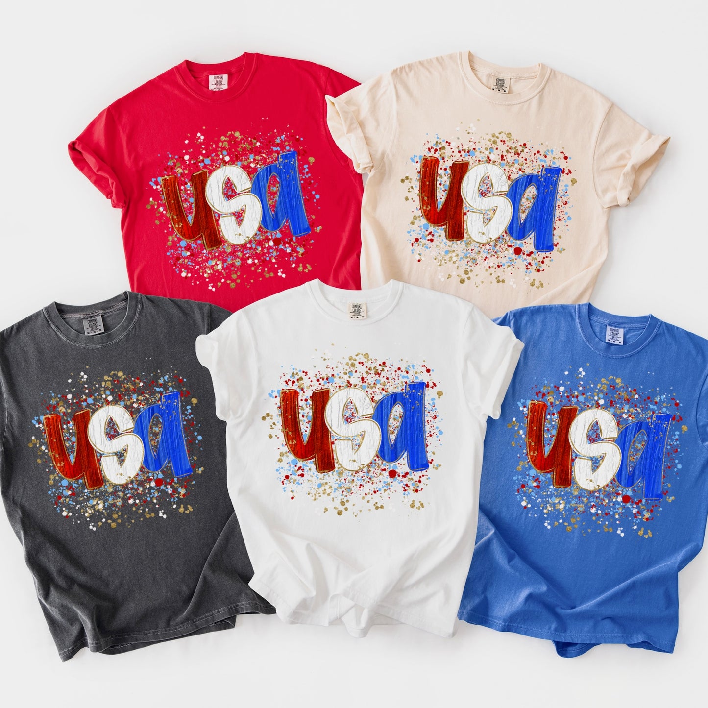 PRE-ORDER 7-10 business day USA splatter DTF