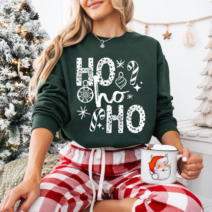 Ho Ho Ho screen print transfer•
