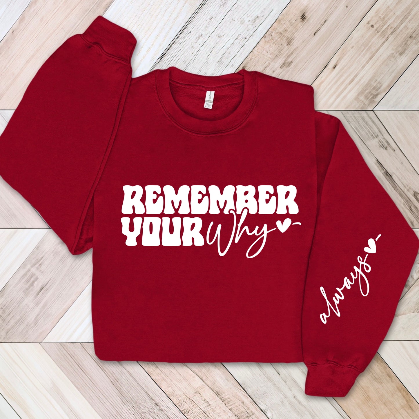 remember your why screen print transfer