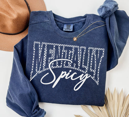 mentally spicy screen print transfer