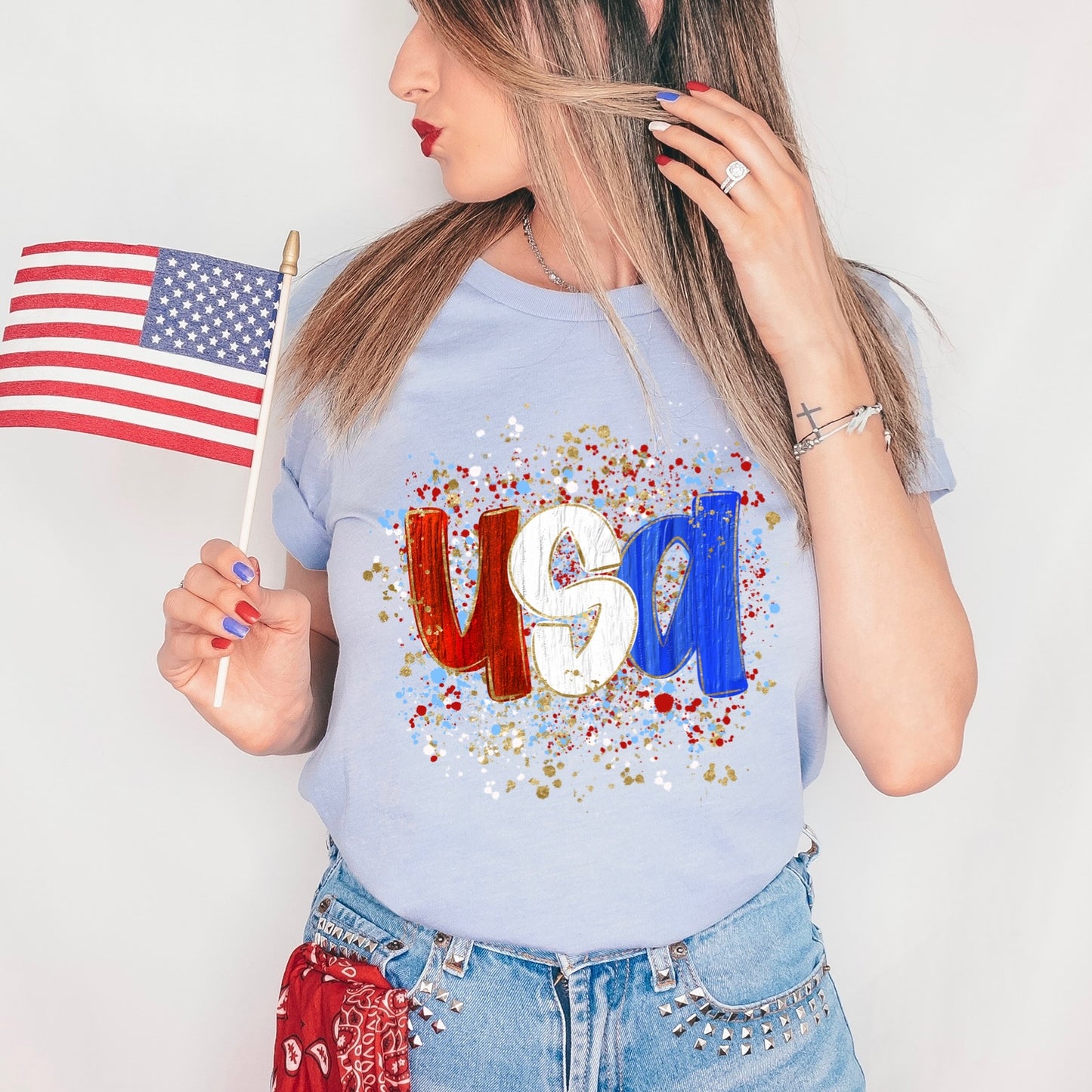 PRE-ORDER 7-10 business day USA splatter DTF