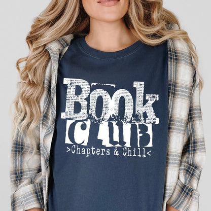 Book Club screen print transfers