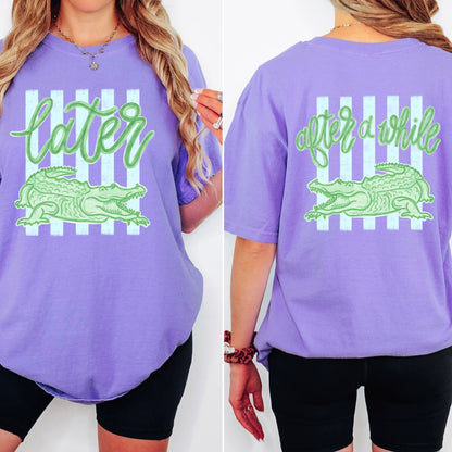 PRE-DESIGNED Later Gator gang sheet - DTF or Sublimation