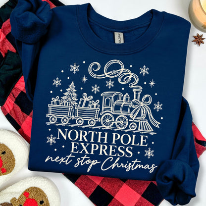 north pole express screen print transfer