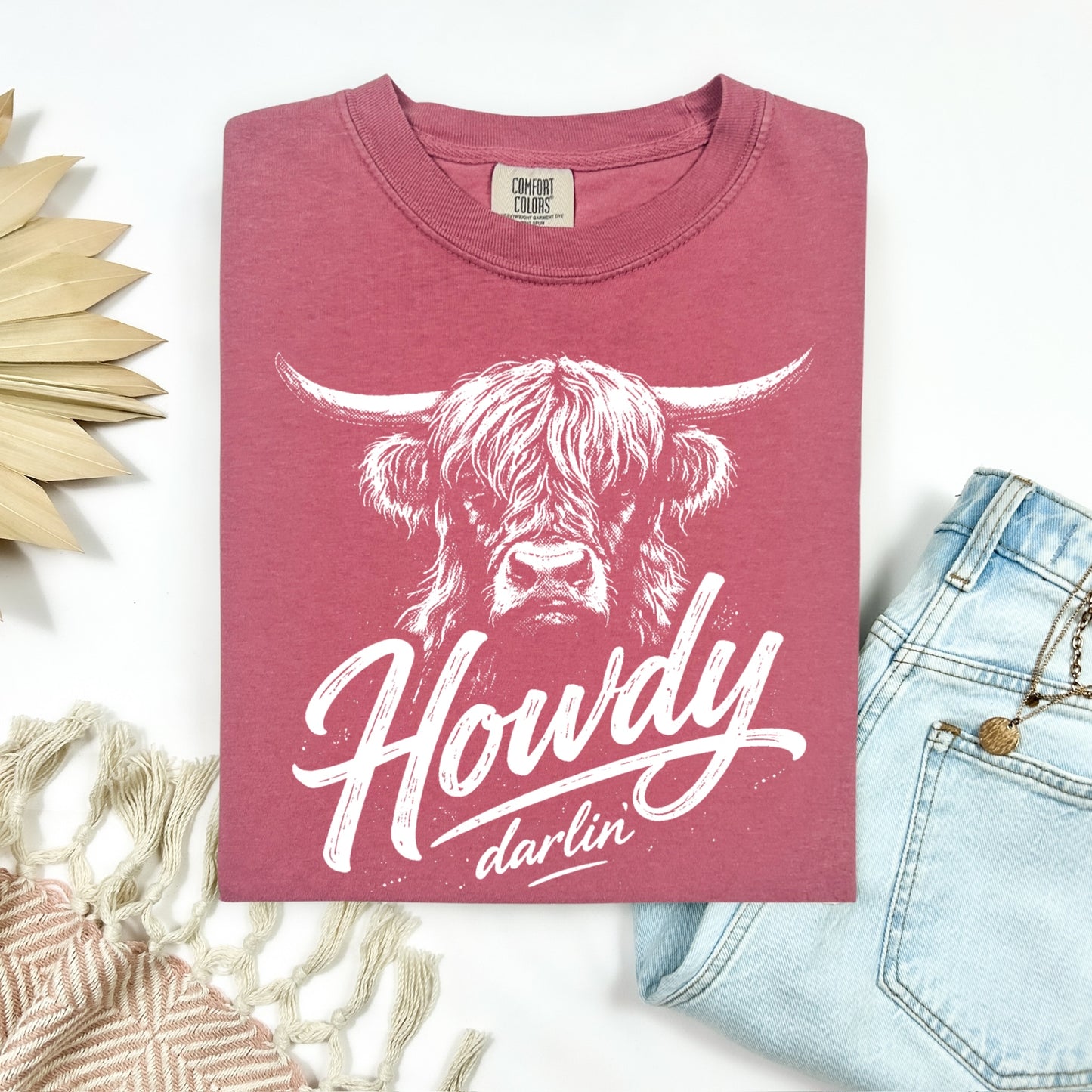 howdy darlin screen print transfer•