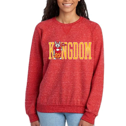 KC Kingdom clear film screen print