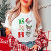Ho Ho Ho cows clear film transfer