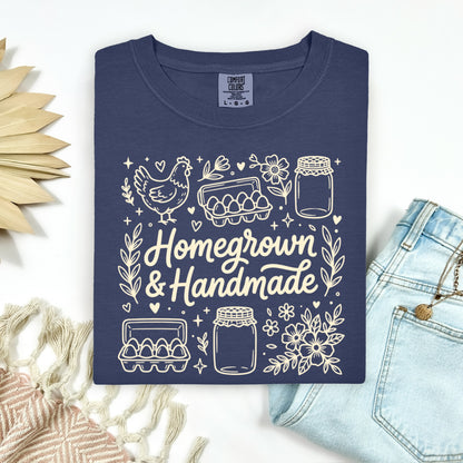 homegrown & handmade screen print transfer•