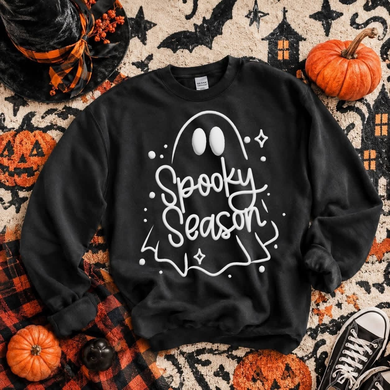 PUFF PRINT spooky season
