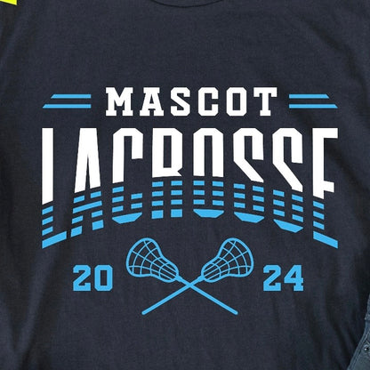 semi-custom LACROSSE mascot (design set up only)