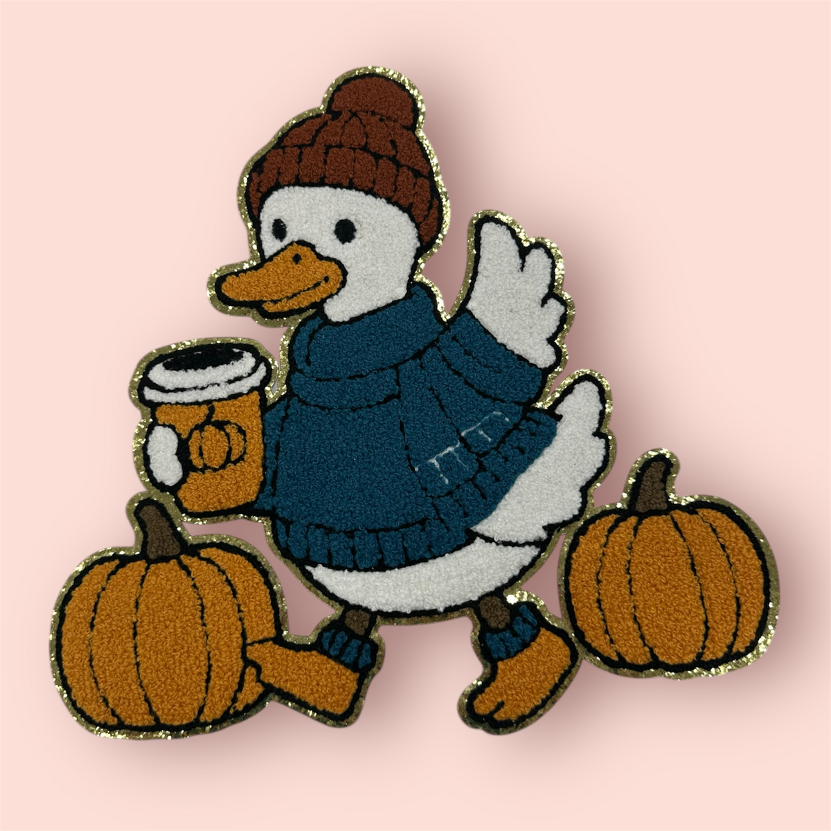 Chenille Patch - Fall Goose