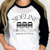 Sideline Social Club SOCCER screen print transfer