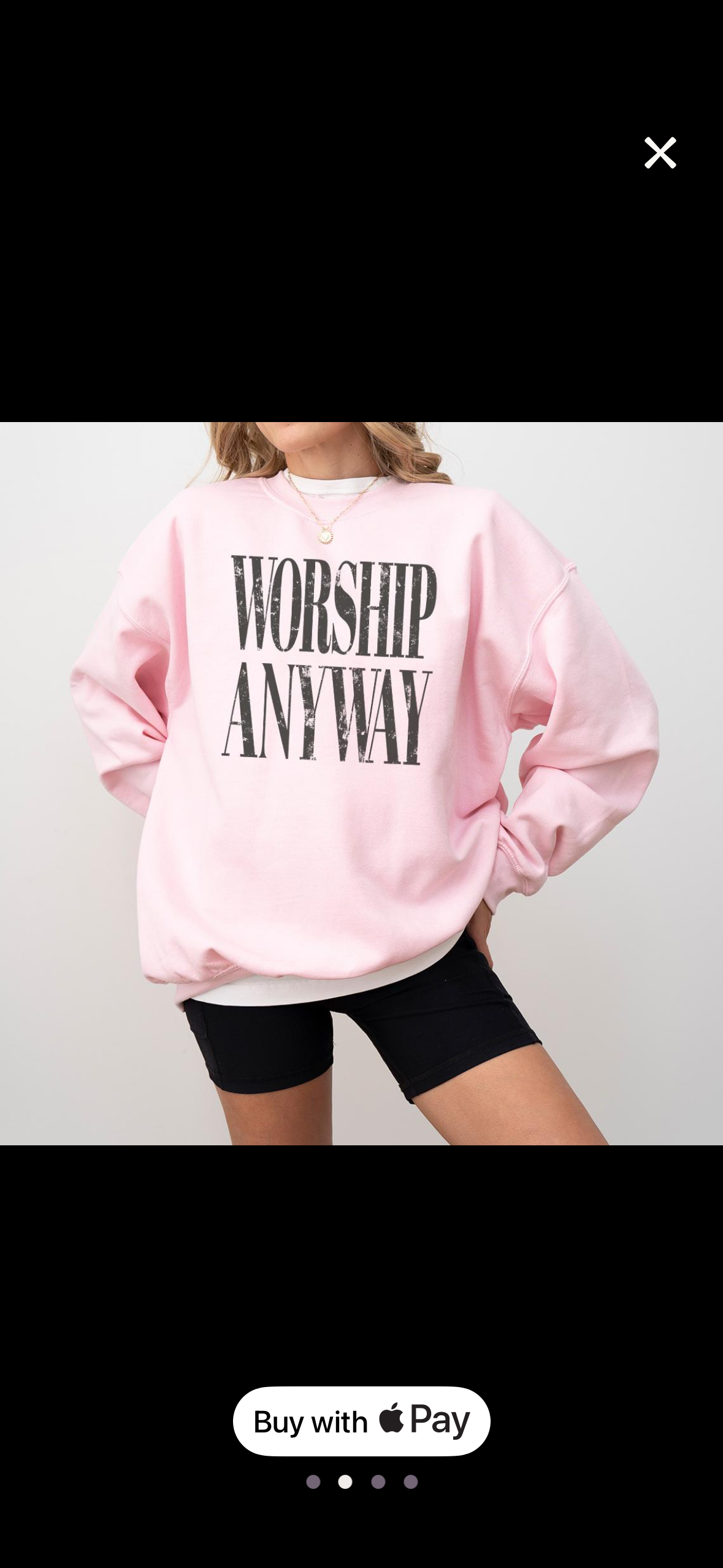 worship anyway screen print transfer•