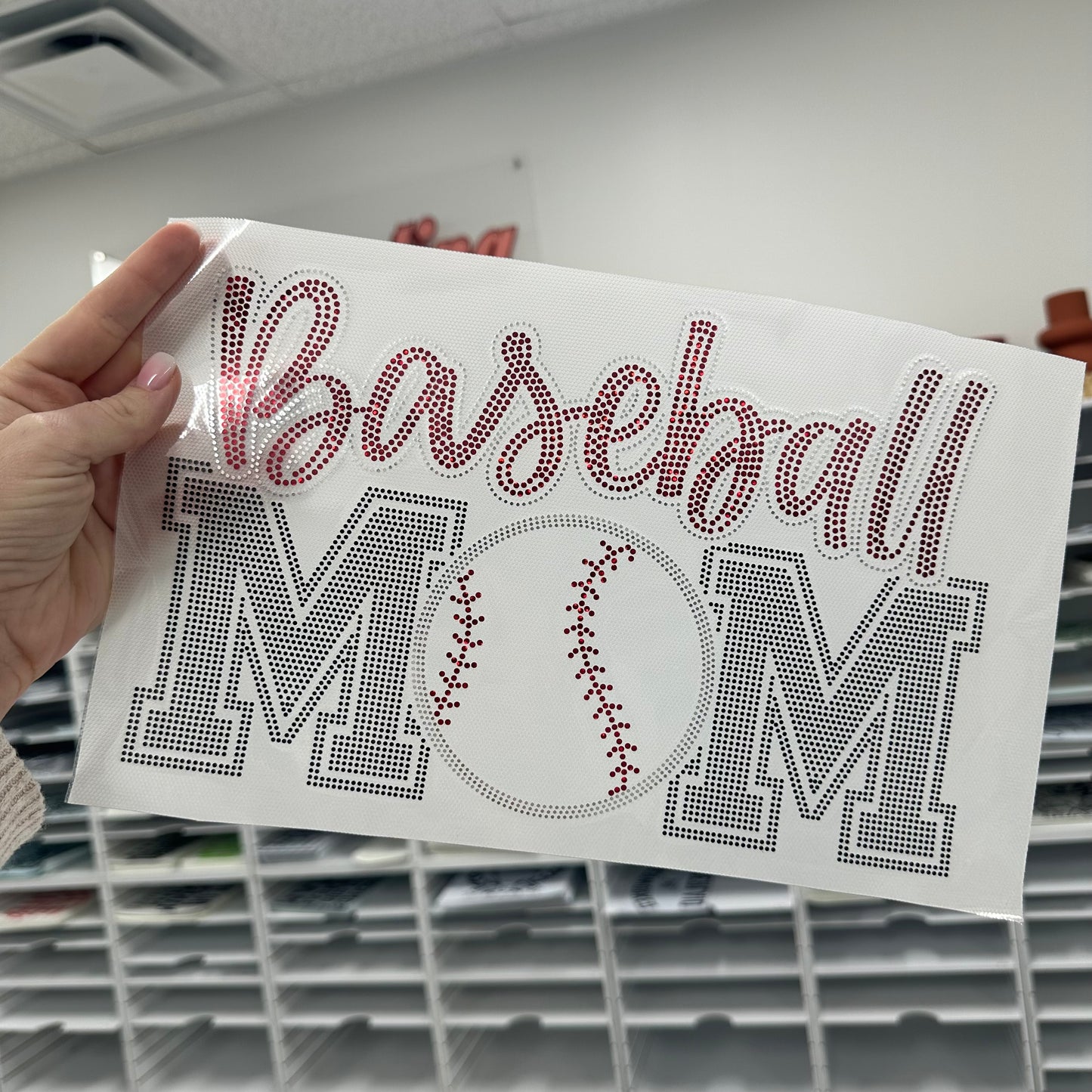 Spangle Transfer - BASEBALL Mom