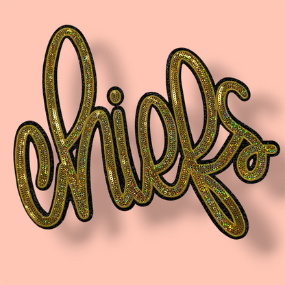 Sequins Patch - chiefs