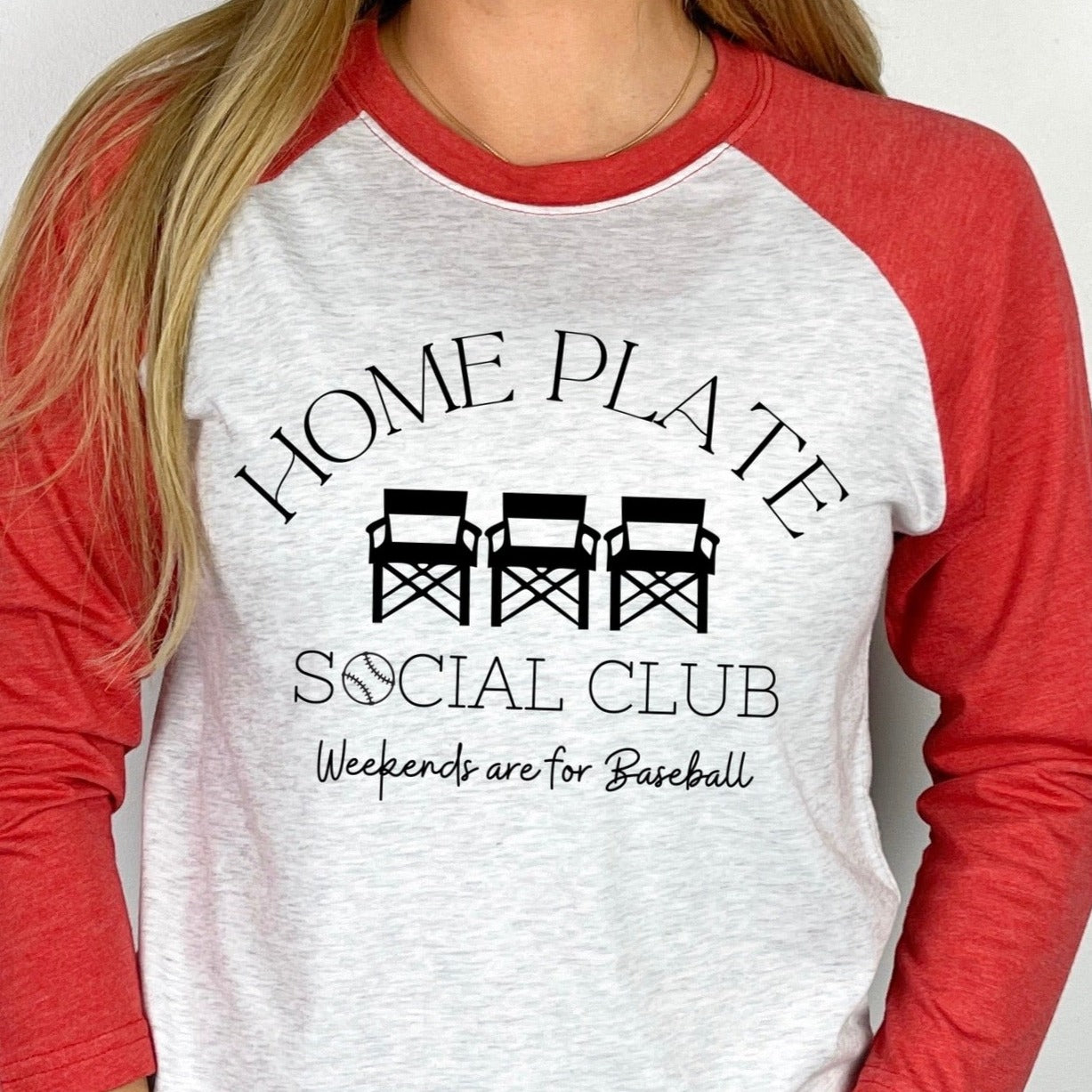 BASEBALL Home Plate social club screen print transfer