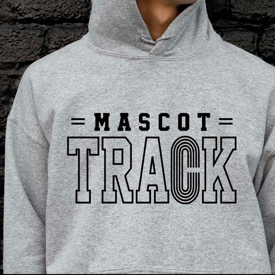 semi-custom TRACK & FIELD mascot (design set up only)