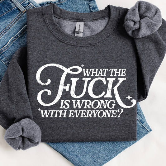 what the F is wrong with everyone screen print transfer