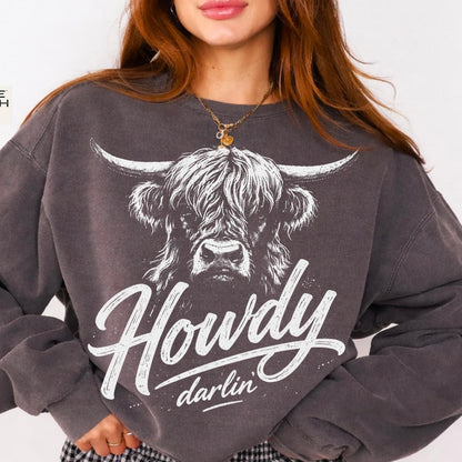 howdy darlin screen print transfer•