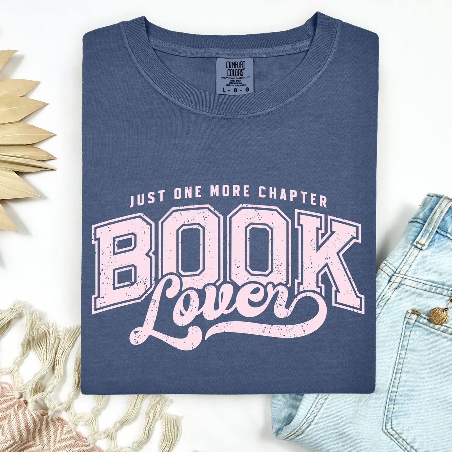 book lover screen print transfer