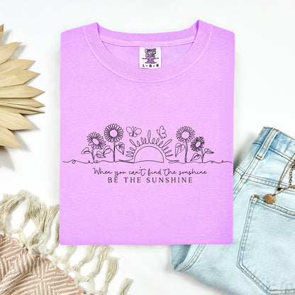 Be the Sunshine screen print transfer•