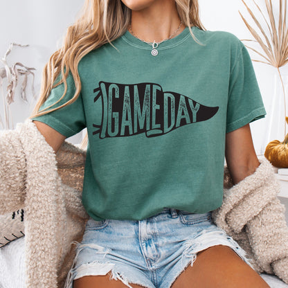 Gameday pennant  screen print transfer