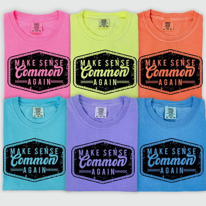 make sense common again screen print transfer