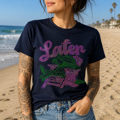 Spangle Transfer - Later Gator