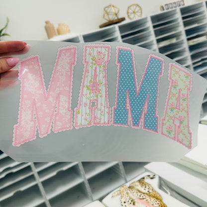 PRE-ORDER MAMA lace DTF 7-10 biz day tat