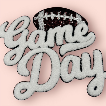 Chenille Patch - Football Game Day