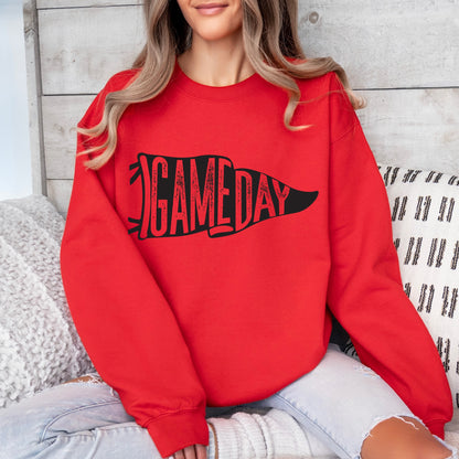 Gameday pennant  screen print transfer