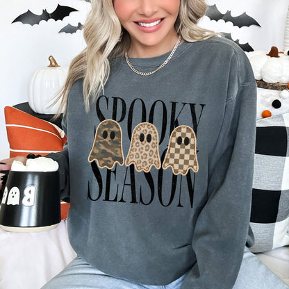 PRE-ORDER 5-7 BUSINESS DAY TAT spooky season ghost trio DTF