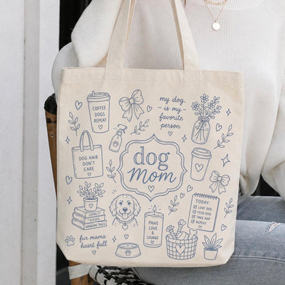 dog mom collage screen print transfer•