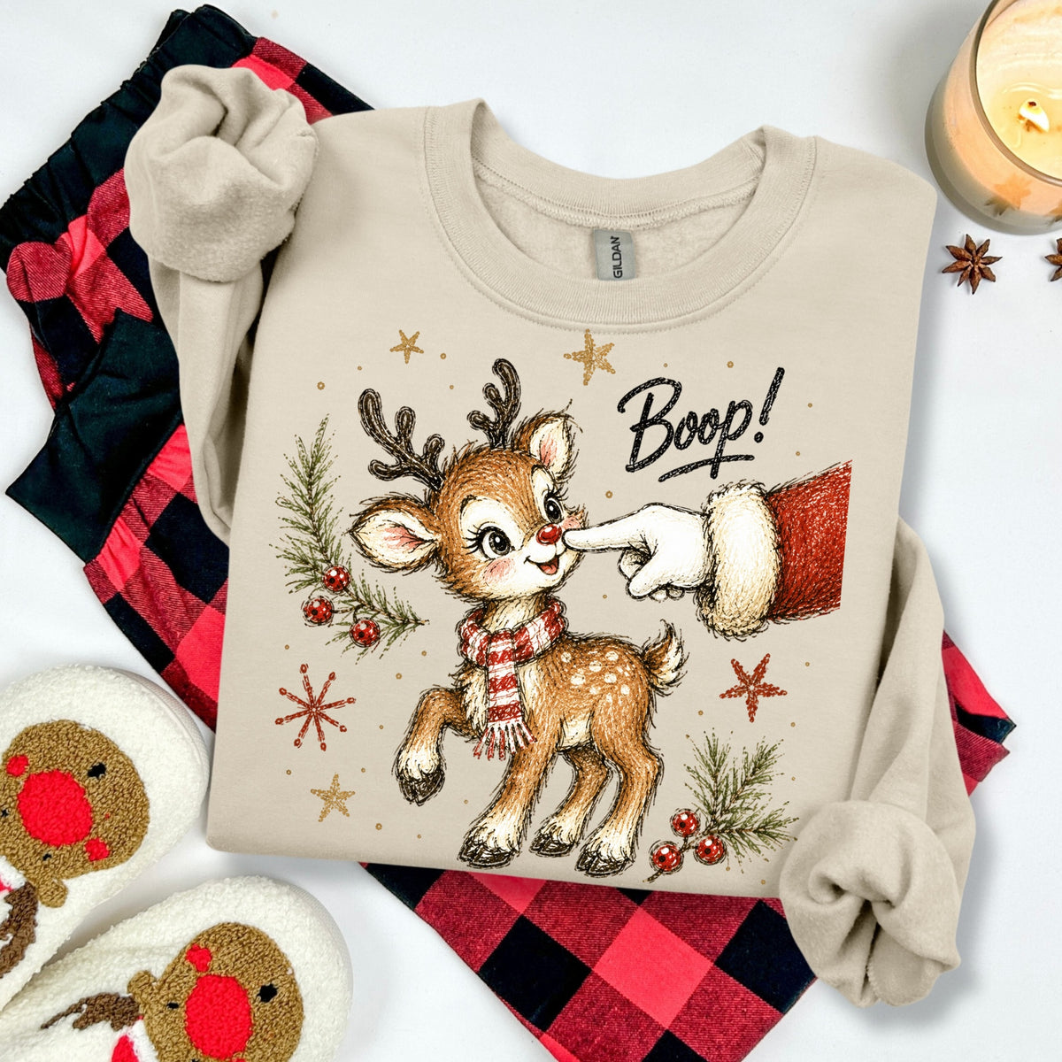 PRE-ORDER Rudolph boop DTF 5-7 biz day tat