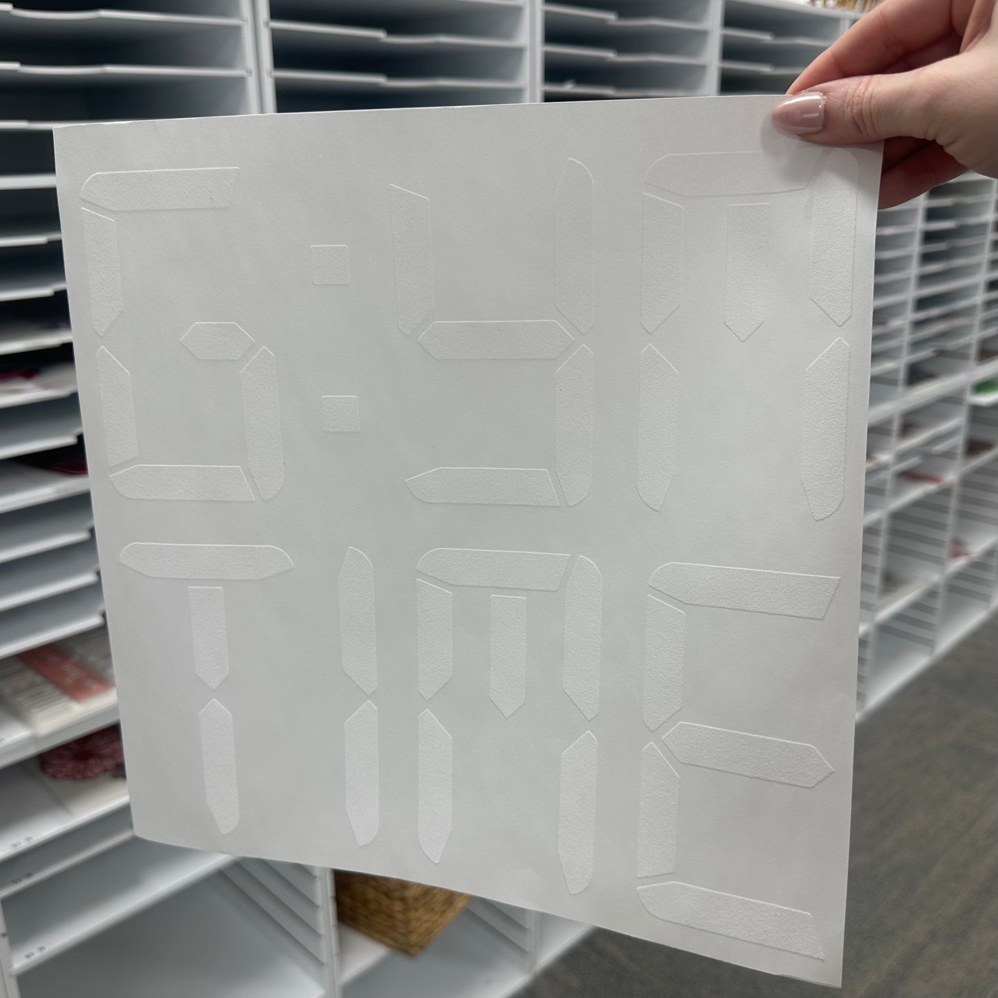 gym time screen print transfer