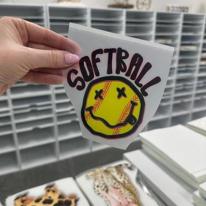 POCKET softball smile transfer