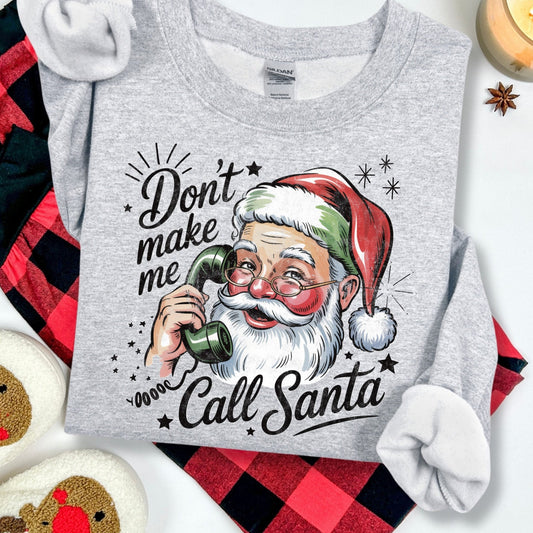 Don't make me call santa clear film transfer